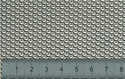 Petites mailles inox 6x3 - 1x0,4 - 1 bobine 600 mm x 10000 mm